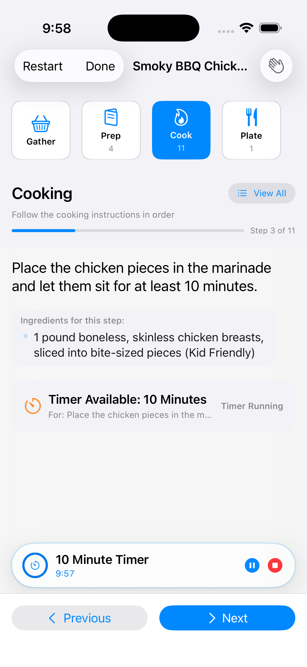 Cook Phase